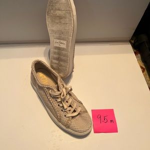 Sam Edelman straw sneakers.